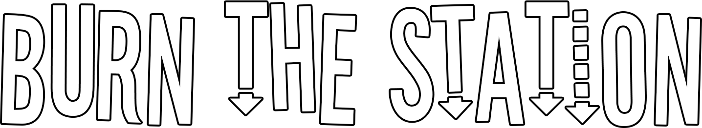 logo burn the station